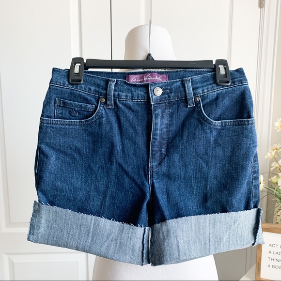 Gloria Vanderbilt Pants - UpCycled Gloria Vanderbilt Cutoff Denim Shorts